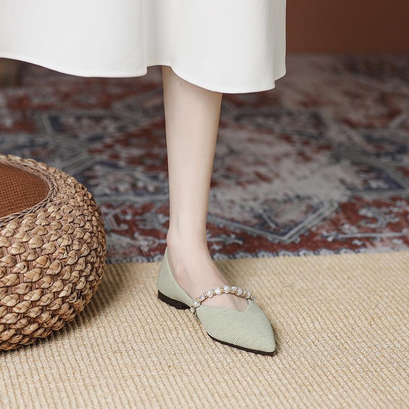 Pointed Shoes Soft Soled Flats for Women