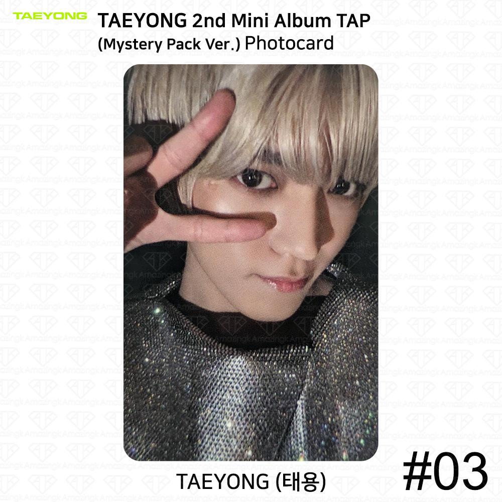 NCT TAEYONG 2-й мини-альбом TAP Официальная фотокарта Скрытая карта KPOP