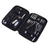 Mini Tool Set Household Repair Tool Kit Needle Nose Pliers Tape Measure Hex Wrenches Screwdriver Set Screwdriver Bits Handle with Case