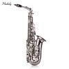 Muslady Eb Alto Saxophone Sax Brass Lacquered Gold 802 Key Type Woodwind