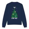 Star Trek: The Original Series Unisex Adult Christmas Tree Sweatshirt