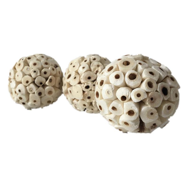 Горячий! Натуральные шарики Sola, мягкие жевательные игрушки для птиц, кроликов, попугаев, шиншилл, хомяков, морских свинок