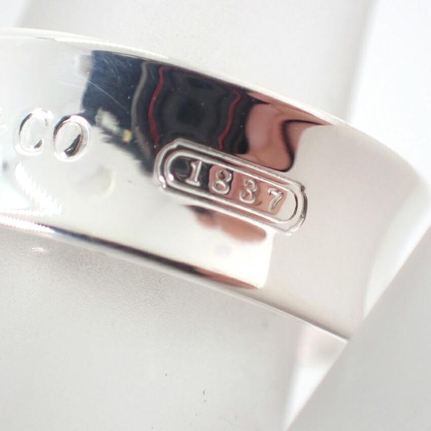 [Used] TIFFANY 925 1837 Ring/Size 8/j9-4