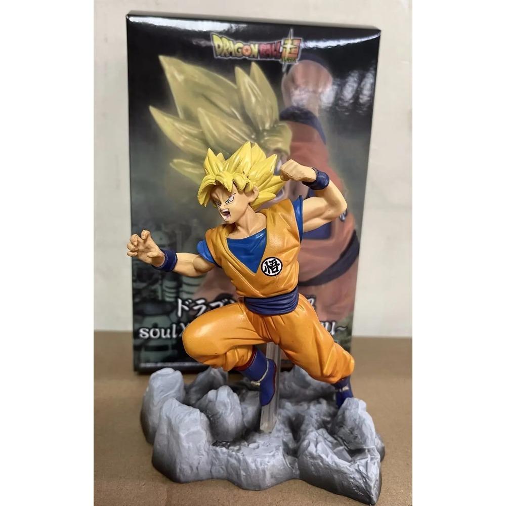 14 см Dragon Ball Goku Транкс Goku Black Боевая стойка Аниме Фигурка Модель Статуя Коллекция Настольное Украшение Орнамент Игрушки