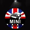 2 шт. Светодиодный проектор на дверь автомобиля, приветственный свет для BMW Mini Cooper Works R55 R56 R50 R60 R61 F54 F55 F56 F60 Аксессуары