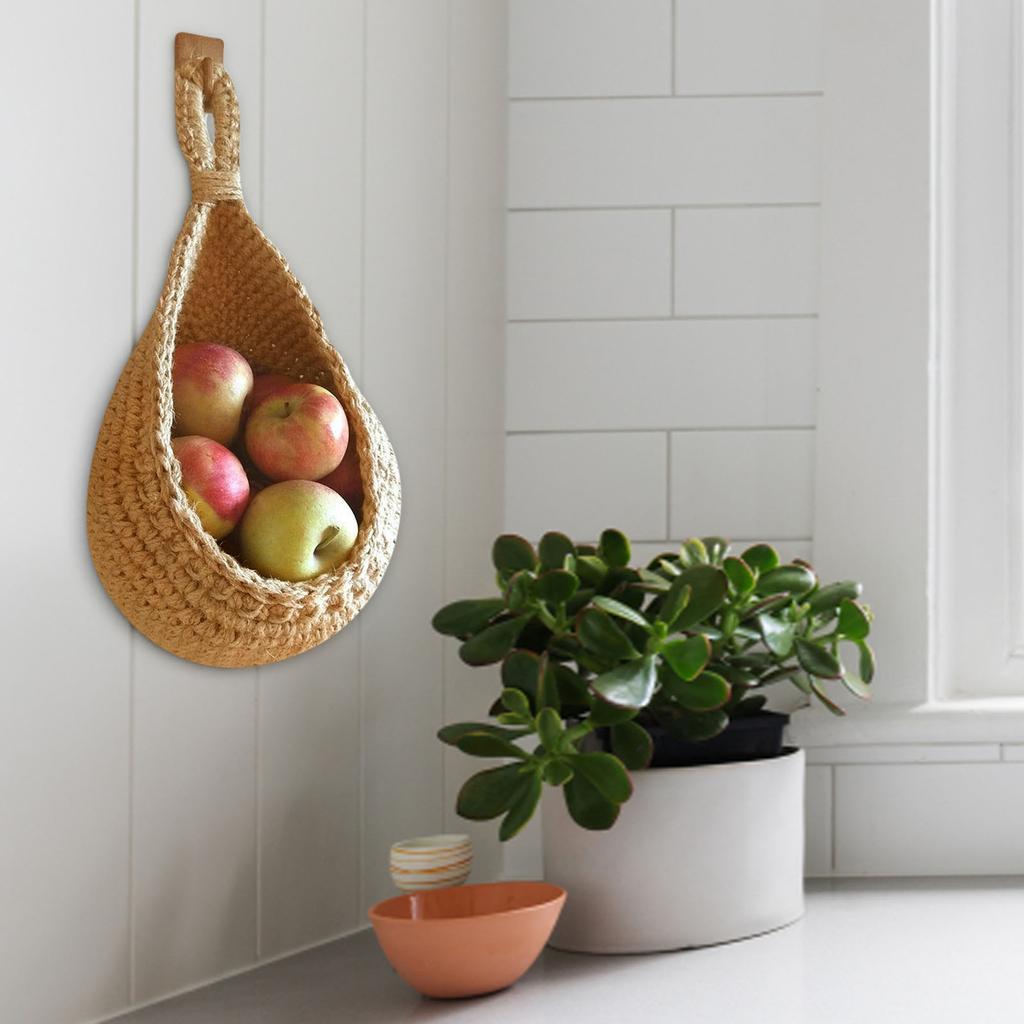 Hanging Wall Vegetable Fruit Baskets Hanging Wall Baskets With Beautiful Loops Is Perfect Rustic
