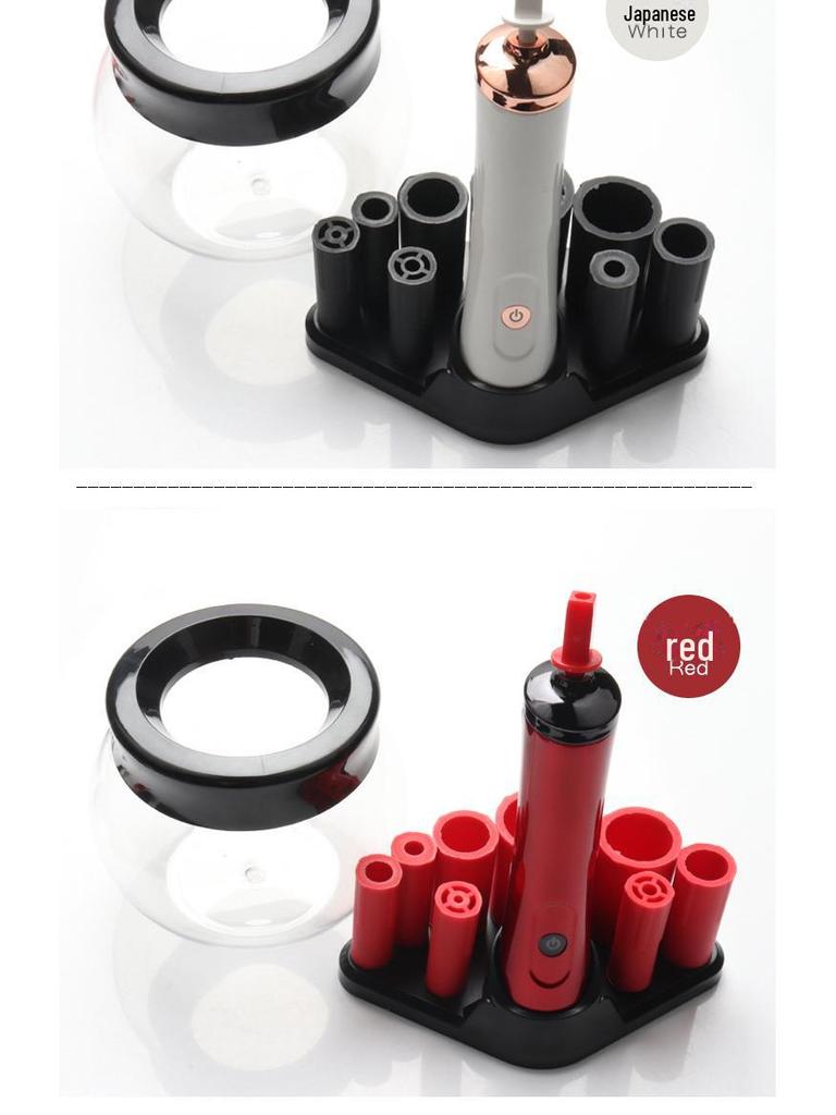 Электрическая кисточка для макияжа и очиститель клея для ресниц