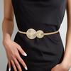 Metal Spring Belt Women'S Dress Shirt Sweater Elastic Elastic Waist Chain Waist Seal