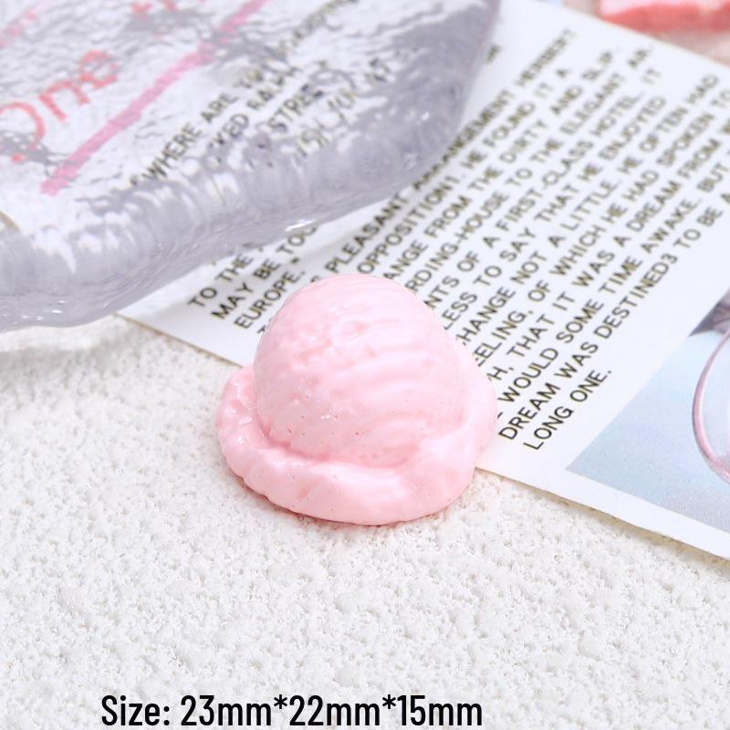 Красочные шарики для мороженого из смолы аксессуары: Чехол для телефона своими руками, заколка для волос, бижутерия и украшения, товары для творчества