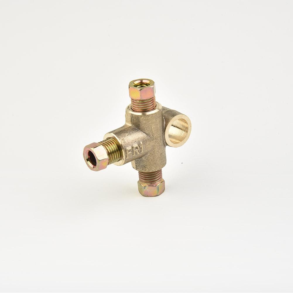 10mm Brake Pipe Unions 3 Way 3/16\" Brake Brake Pipe Fittings Metric