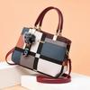 Fashionable Female Handbag With Large Capacity And Inner Zipper Pockets For Daily Carry