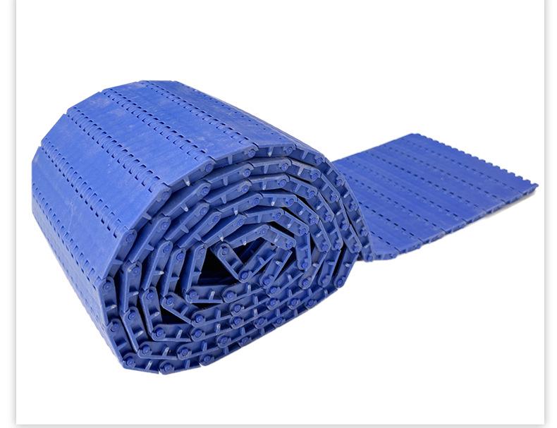900 Ribbed Plastic Mesh Chain Belt for Pasteurization & Heat Shrink Film Packaging Machines