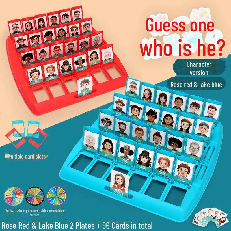 "Guess the Character: Multiplayer Board Game for Adults – Who's the Undercover?"