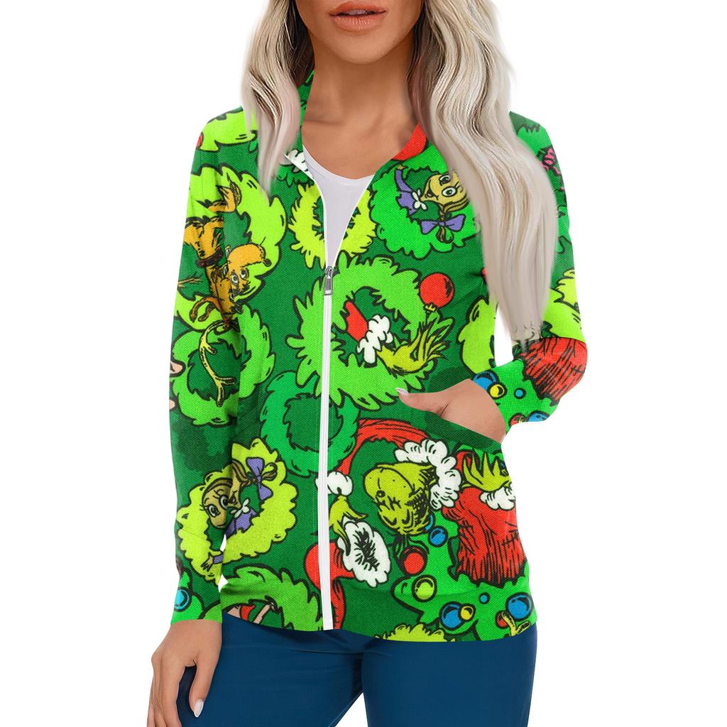 Женский однобортный защитный комбинезон с длинным рукавом и карманом, рабочий воротник-стойка, кардиган, куртка, топ