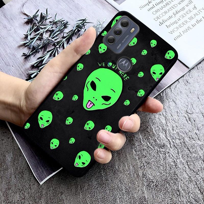Чехол для телефона с НЛО для Motorola Moto E7 Plus E32 E20 E40 Edge 20 Lite G22 G52 G20 G30 G100 G60 G50 G10 G Pure G Stylus