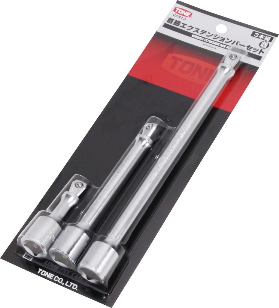 Комплект удлинителей для качелей TONE EX413, угол привода, 3 предмета, 12,7 мм (1/2")