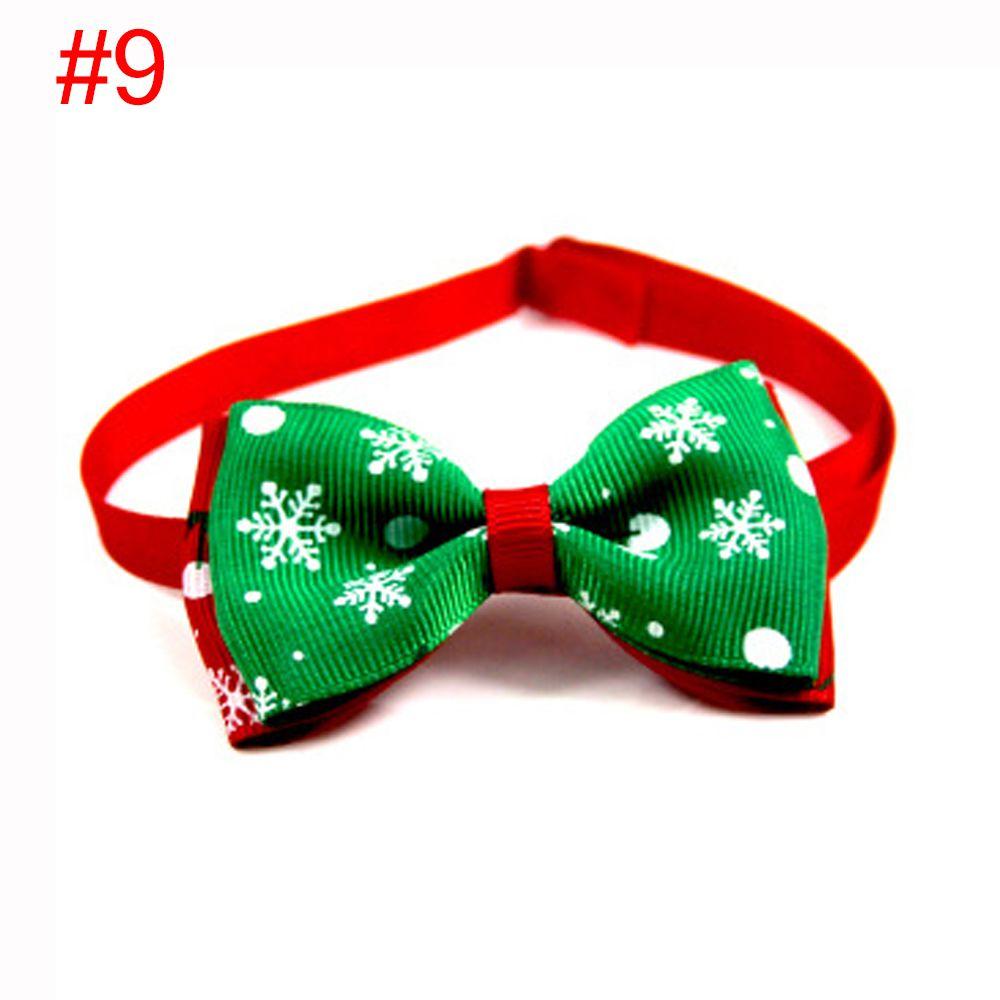 Decor Holidays Grooming Accessories Bowknot Collar Cat Choker Pet Christmas Necktie Dog Bow Tie