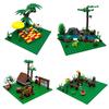 Camping Picnic Tent Outdoor Small Particle Building Blocks For Diy Assembly Creative Plastic Toys