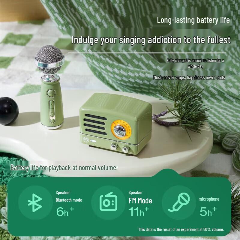 Elvis Inspiration Little Prince OTR Karaoke Bluetooth Speaker CN plug (adapter included) (CN version)