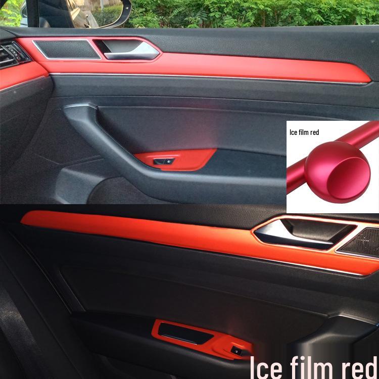 Комплект отделки салона из углеродного волокна для Magotan 20-21: Центральная консоль, рычаг переключения передач и дверная панель