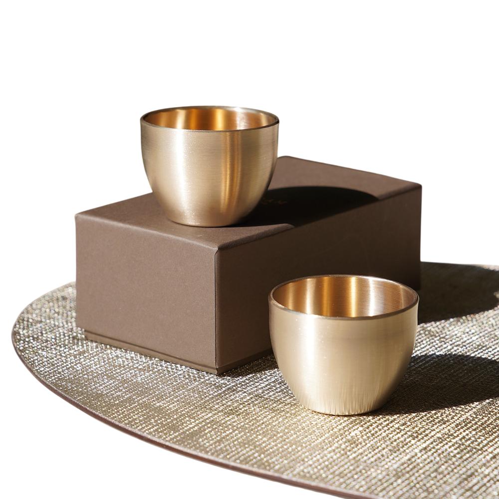NOTDAM Bangjja Yugi Starlight Soju Cup 2pcs - Korean Tableware, Korean