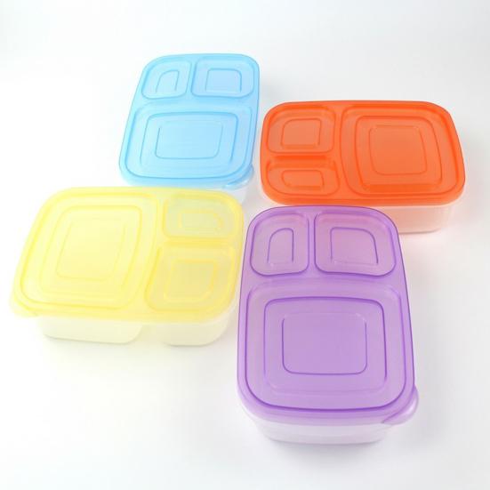 Bento Snack Box Fresh Keeping Meal Preservation Dust-proof Easy To Carry Lunch Box for School