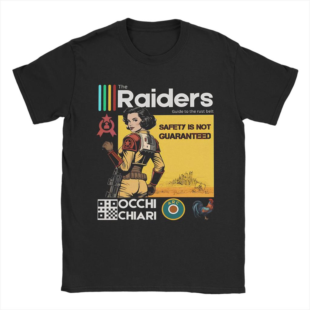 Игровая футболка Arc Raiders Летняя Хлопковые футболки для мужской моды Дизайн Футболка С коротким рукавом Y2K Забавные футболки
