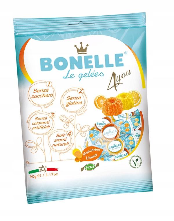 Bonelle Vegan Jellies Lemon and Mandarin 90