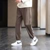 Men's Plus Velvet Loose Straight-Leg Casual Pants