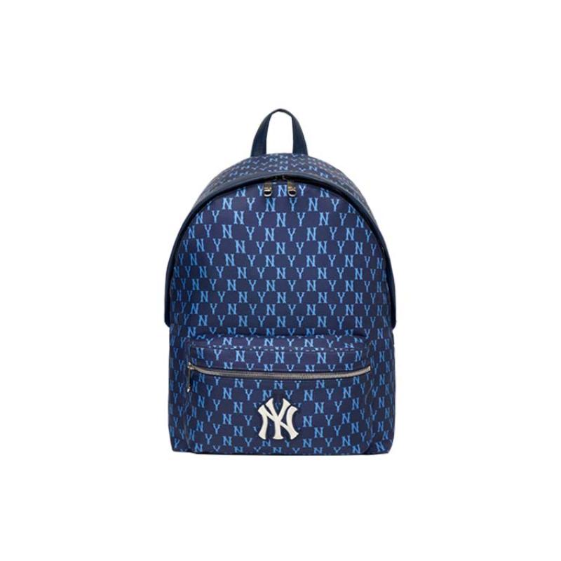 MLB Коллекция Monogram Полиэстер Рюкзак Обычный Унисекс Темно-синий Повседневный 3ABKM012N-50NYL