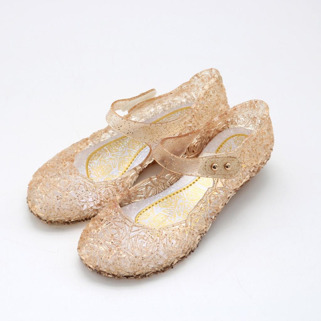 Girl Princess Shoes Performance Shoes Bag And Girl High Heels Children's Crystal Sandals