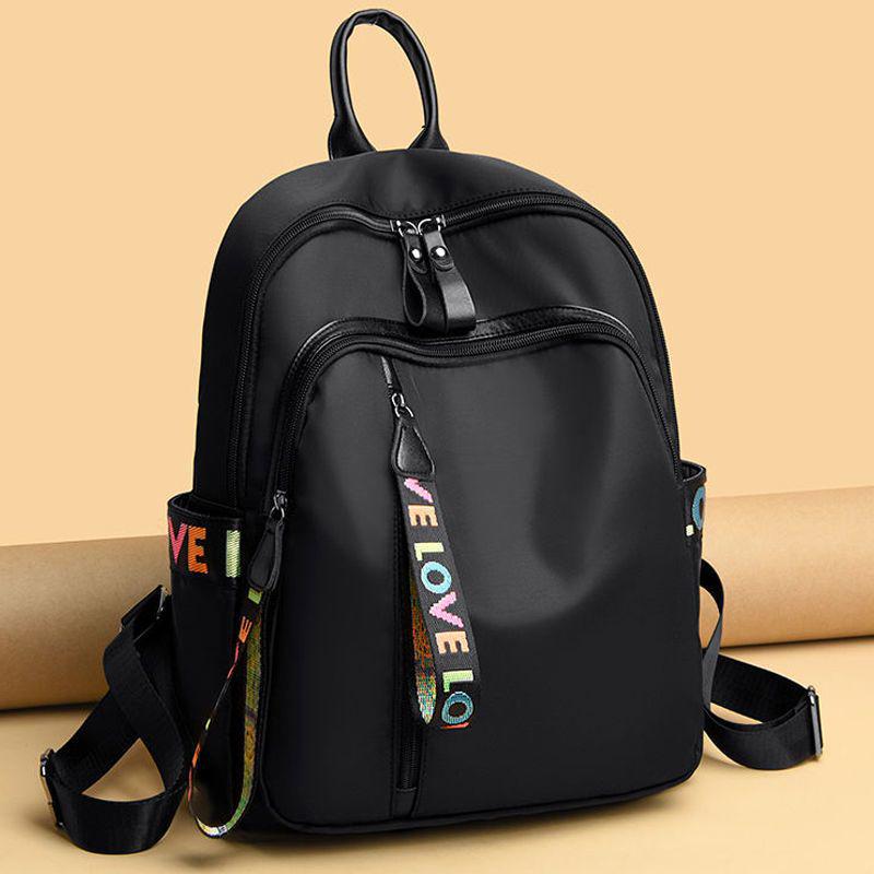 2026 Trendy Women's Large Capacity Oxford Cloth Backpack - Lightweight, Fashionable, Versatile Student Bag