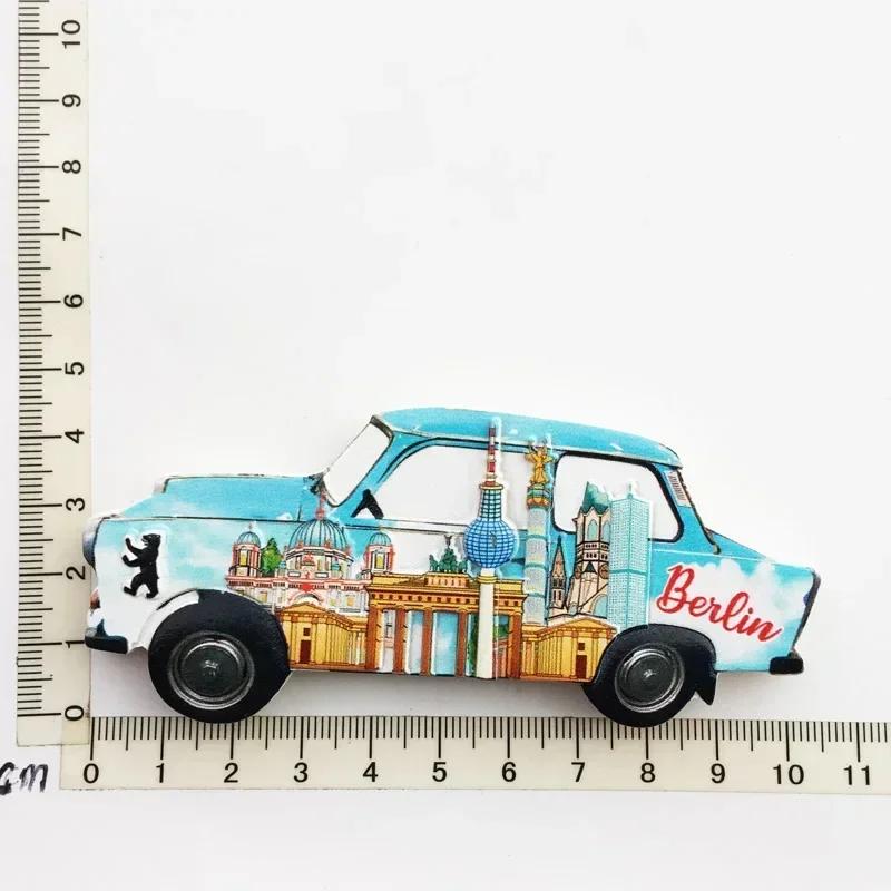 Немецкие магниты на холодильник Берлин Франкфурт Гамбург Фрайбург Мюнхен Нойшванштайн туристические сувениры магнитные наклейки путешествия подарки