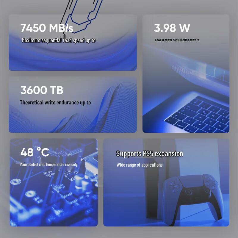 Hikvision CC700 PCIe 4.0 M.2 NVMe SSD CN plug (adapter included)