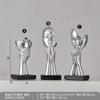 Modern Abstract Resin Figurine Sculpture Decor Living Room Entryway Office Gift