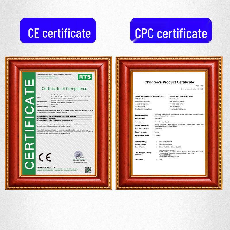 Надувной уличный рождественский шар-фонарь для украшения двора