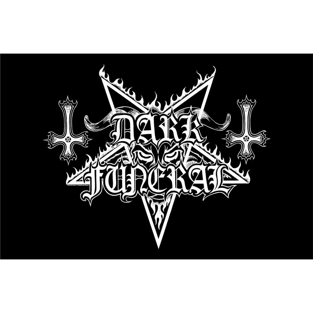 Dark Funeral Logo Textile Poster