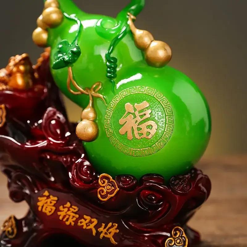 Фэн-шуй тыква удачи Crsfts украшения для гостиной талисман тыква золотая жаба тумба под телевизор домашний декор