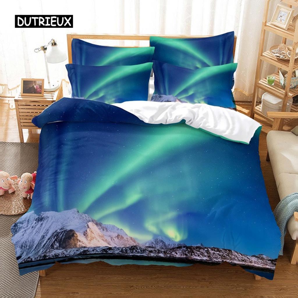 Комплект постельного белья Beach Coconut Tree, комплект пододеяльников, постельное белье с 3D-принтом, комплект постельного белья размера Queen, модный дизайн