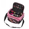 Portable Black Beauty Makeup & Scissors Storage Bag for Hairdressers