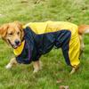 Плащ для домашних собак, водонепроницаемый для средних и больших собак, одежда, комбинезон, уличное пальто, французский бульдог, лабрадор, дождевик для больших собак