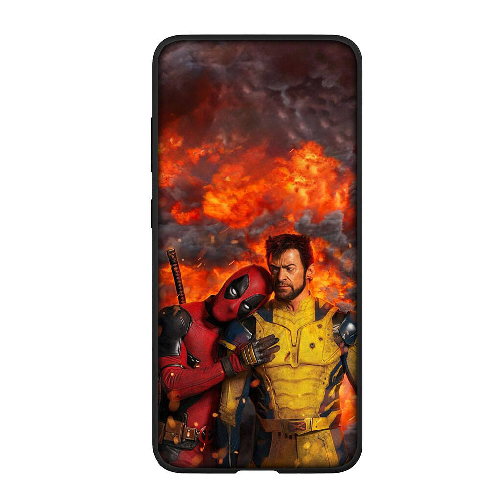 Для iPhone 17 16 15 Xiaomi Poco F7 F8 X7 X6 C85 C75 C71 M8 Redmi Note 14 13 12 11 Pro Max 14C 13C 15C A3 A4 Чехол для телефона Комиксы Дэдпул Росомаха Обложка