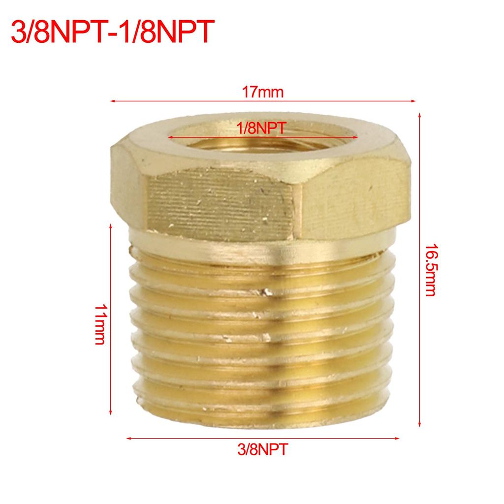Brass Pipe Fitting NPT Brass Adapter Pipe Fitting Connector