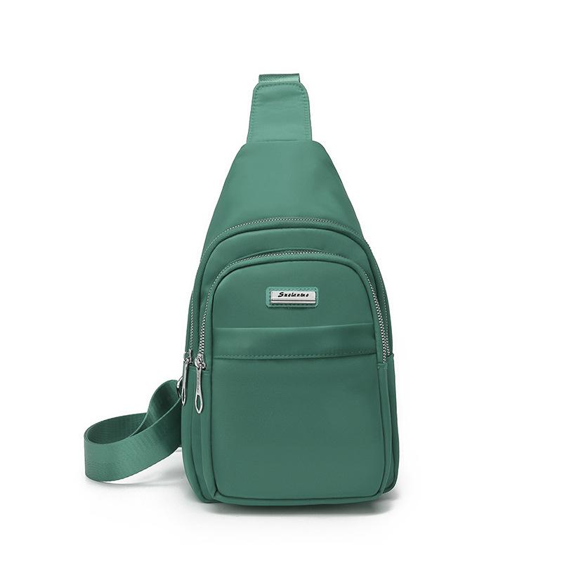 Нагрудная сумка Женская сумка через плечо Сумка через плечо Спортивная многослойная сумка