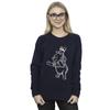Disney Womens/Ladies Winnie The Pooh Piglet Christmas Sweatshirt