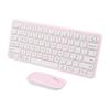 Keyboard and Mouse Set with 2.4GHz Wireless and Bluetooth Connections, Switchable for Three Devices, for iPad, Smartphone, Tablet, PC, and Laptop.