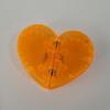Heart-shaped Flat Magnetic Hairs Clip Non-Slip Styling Clips  Women Hair Styling Tool
