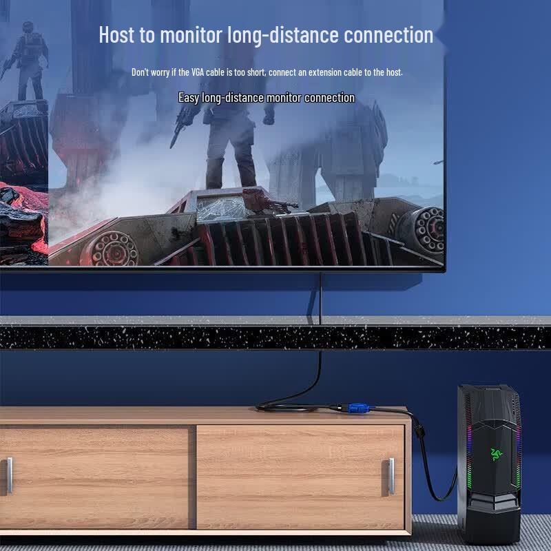 Кабель-переходник HDMI на VGA Shengwei