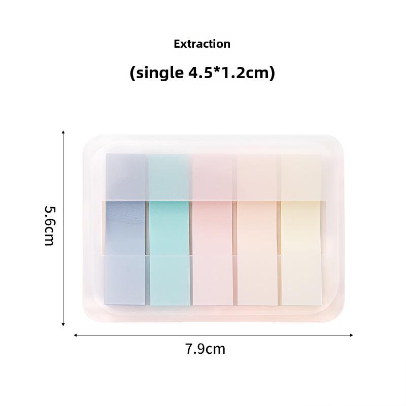 Цветные стикеры Моранди: Стильные индексные наклейки для офиса и студентов