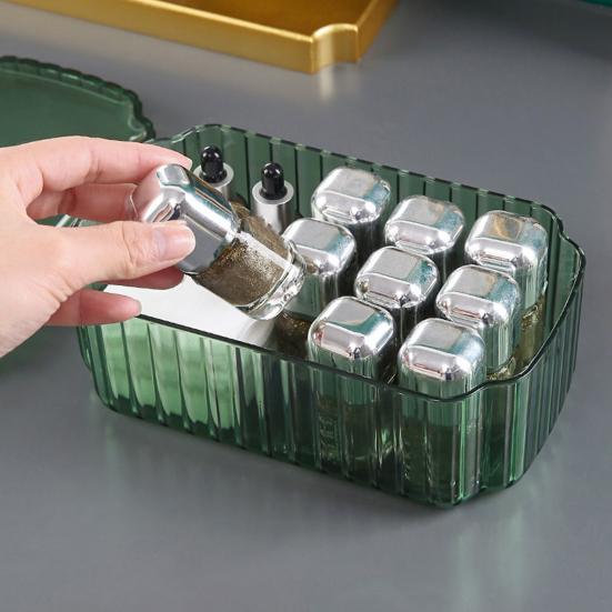 Transparent Jewelry Storage Box Large Capacity Multi-layer Dustproof Earrings Rings Container Desktop Jewelry Organizer Case